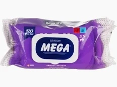 Servetele umede cu capac, 120 buc/pac