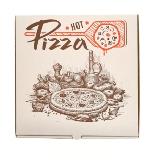 Cutie pizza kraft Hot Pizza 32X32X3,5 cm
