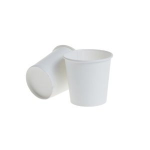 Pahare 7 oz Carton +PE , MANUALE ,180 ml, albe , D68 mm , h 79 mm, 50buc