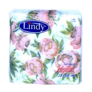 Servetele de masa 28x28cm 1str Lindy 40 buc/pac , 20pac/bax