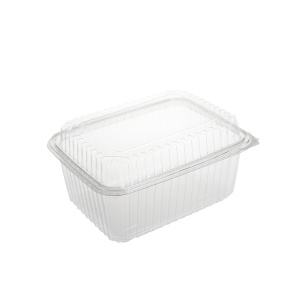 Caserole 1250 cc cu capac inalt FT10GB1250, PET, transparent, 174×225 mm, 50 buc
