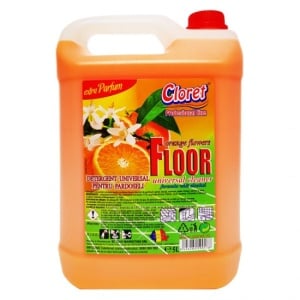 Detergent Profesional pardoseli Super Parfumat 5 L, Orange