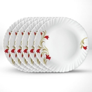 Farfurie Opal 25.5cm Red Lily - Img 2