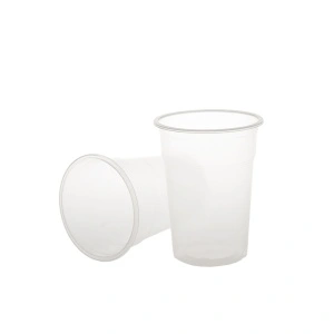 Pahare 400 cc PP FRAPPE,transparente, D94 mm, h120 mm, 50 buc - Img 3