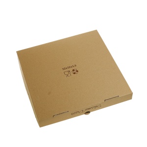 Cutie pizza Hot Pizza 32X32X3,5 cm, carton, kraft color - Img 2
