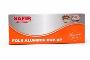 Folie Aluminiu Pop-up 30*27.3, 200 Foi