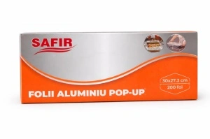 Folie Aluminiu Pop-up 30*27.3, 200 Foi