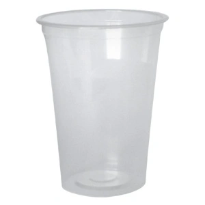 Pahare 500 cc PET, transparente, D95 mm,h140 mm, 50 buc