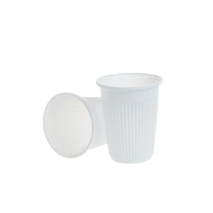 Pahare 200 cc PP Premium , albe , D72 mm, h85 mm , 100buc