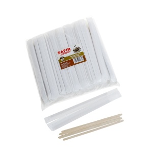 Palete manuale ambalate individual Safir h140 mm, lemn natur ,200 buc - Img 2