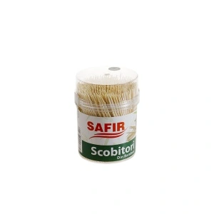 Scobitori tub 400 buc/tub ,bambus, 2×65 mm, 12tub/set - Img 2