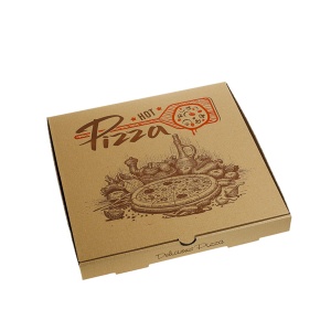 Cutie pizza Hot Pizza 32X32X3,5 cm, carton, kraft color