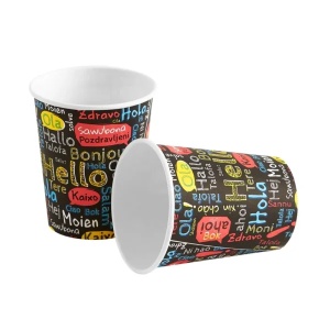 Pahare cafea din carton, 7 oz, 50 buc/set