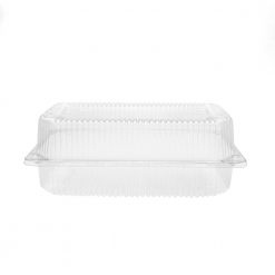 Caserole 1700 cc dreptunghi cu capac atasat IT-359,PET transparent, 110×214 mm, 50 buc/set - Img 2