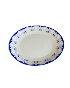 Farfurie Opal pentru Desert 19cm Royal Blue