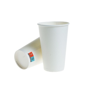 Pahare carton Albe 12 oz băuturi reci, 50buc/set