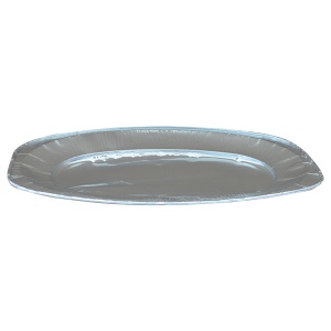 Platou oval din aluminiu 55 cm, 10 buc/set