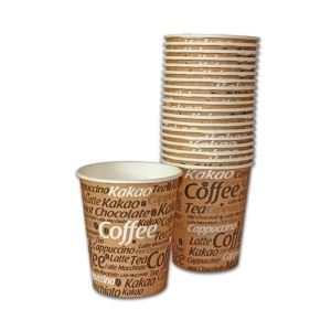 Pahare cafea din carton, 7 oz, 50 buc/set - Img 3