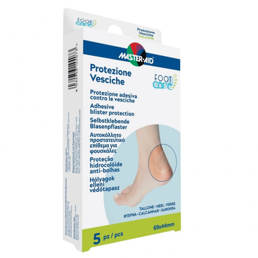 Plasturi hidrocoloid basici calcai 5 buc, Master-Aid
