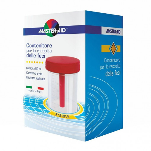 Coprorecoltor, cu spatula recoltoare Master Aid 60 ml
