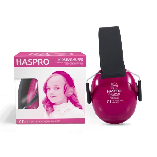 Casti Antifonice pentru Copii & adolescenti – HASPRO KIDS - Roz