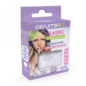 Cerumina CLASSIC – dopuri pentru urechi din ceară, 12 bucăți - Img 1