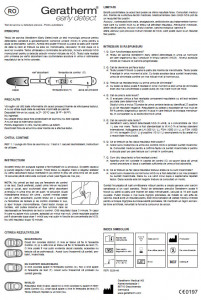 Test de sarcină precoce Early detect Geratherm - Img 4
