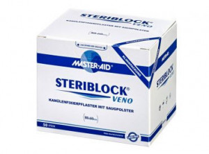 Plasture pentru fixare canule Steriblock Veno, Master-Aid, 50 bucăți - Img 1