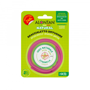 Brățară difuzor cu ulei esențial de citronella, Alontan Natural, 2 bucăți - Img 1
