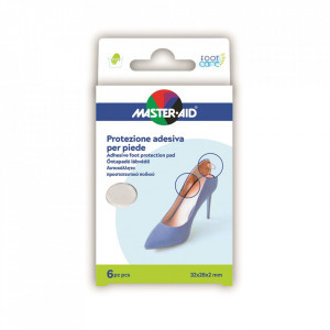 Protecții adezive din gel pentru picior Foot Care, 6 bucăți