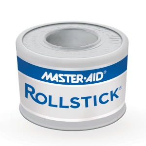 Rollstick banda adeziva pentru fixare (leucoplast) transparent 2.5cm x 5m, Master-Aid
