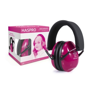Casti Antifonice pentru Copii & adolescenti – HASPRO KIDS - Roz - Img 3