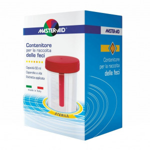 Coprorecoltor, cu spatula recoltoare Master Aid 60 ml
