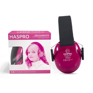 Casti Antifonice pentru Copii & adolescenti – HASPRO KIDS - Roz - Img 1