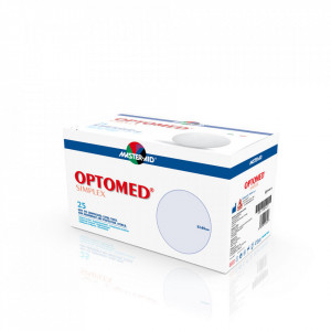 Optomed Simplex – Tampon ocular steril nonadeziv, 25 bucăți - Img 1