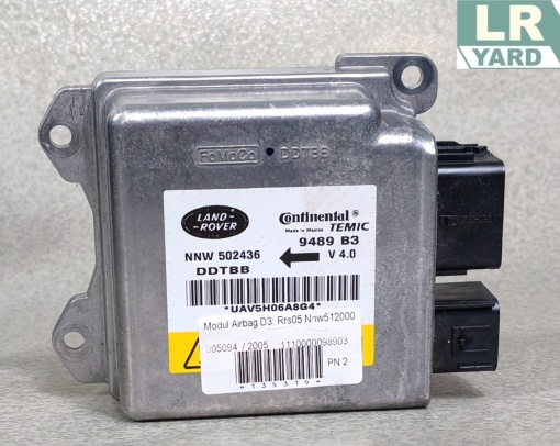 Airbag module DISCOVERY 3 2005-2009; RANGE ROVER SPORT 2005-2009 NNWW512000 8U7214B321AA