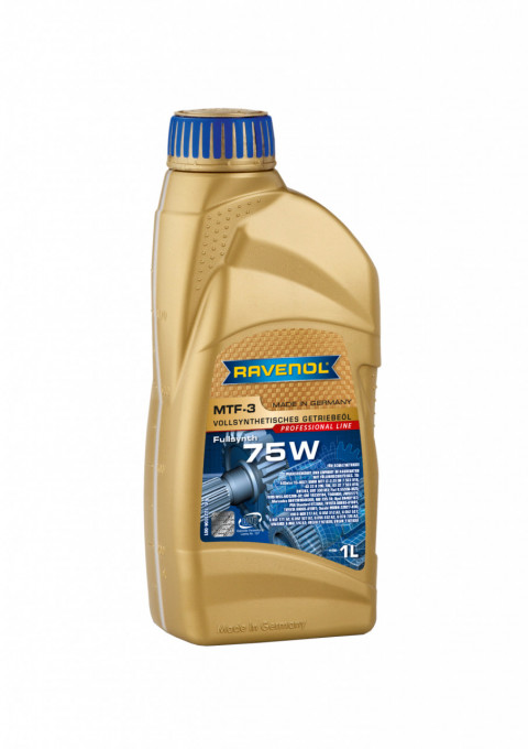 Manual gearbox transmission oil MTF-3 75W 1L 1L Ravenol
