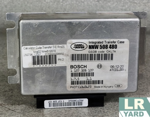 Transfer Case Calculator DISCOVERY 3 2005-2009; RANGE ROVER SPORT 2005-2009; RANGE ROVER 2002-2009 NNW512070 7H427H417AC