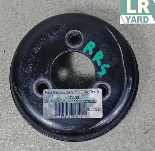 Fulie vascocuplaj Motor 2.7 TDV6; Motor 3.0 TDV6 Gen1 Euro5 DISCOVERY 4 2010-2016; RANGE ROVER SPORT 2010-2013 LR013539 9H22-8610-AA