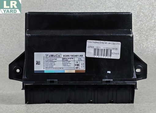 Jaguar XF keyless entry module; Jaguar XK C2P22550