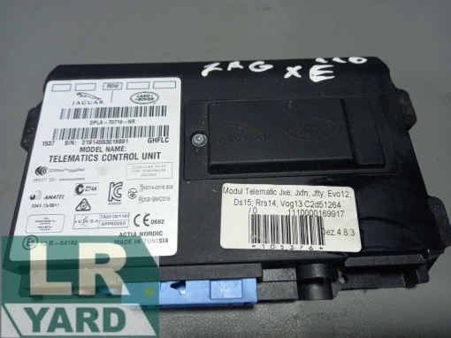 Modul telematic Jaguar XE RANGE; Jaguar ALL NEW XF; Jaguar F-TYPE; RANGE ROVER EVOQUE 2012-2018; DISCOVERY SPORT ≥2015; RANGE ROVER SPORT 2014-2022; RANGE ROVER 2013-2022 C2D51264 DPLA-70718N-AB