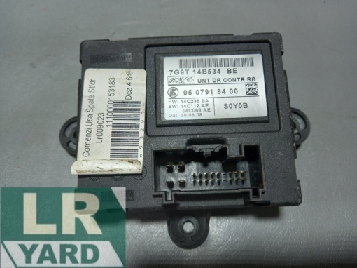Rear door controls module st/dr FREELANDER 2 2006-2014; Jaguar XF LR009023
