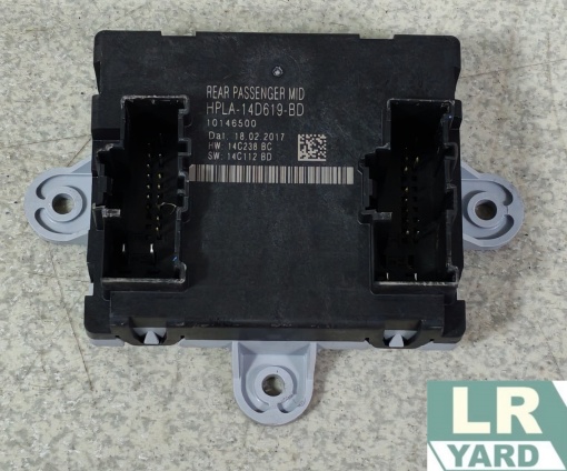 Rear door module (passenger side) RANGE ROVER SPORT 2014-2022; RANGE ROVER 2013-2022; DISCOVERY 5 &gt;2017 LR081320