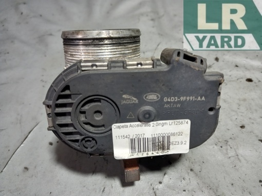 Clapeta acceleratie Motor 2.0 Ingenium DTD; Motor 2.0 Ingenium DTA LR125874 M4D3-9F991-AA