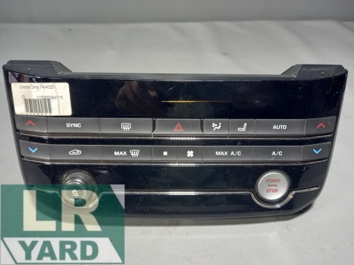 Climate console RHD Jaguar XE RANGE T4N4325 GX7318C858GF