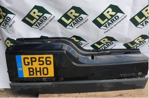 DISCOVERY 3 lower tailgate 2005-2009; DISCOVERY 4 2010-2016 LR045550 Black