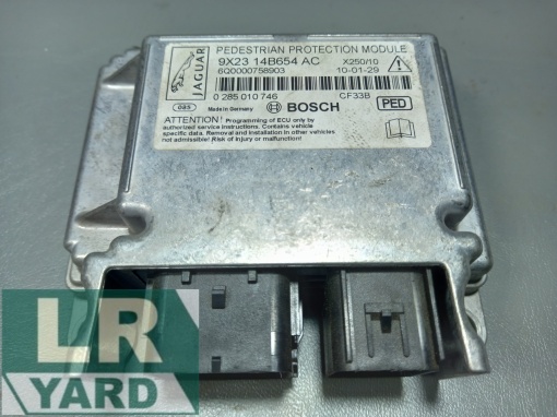 Jaguar XF pedestrian impact sensor module C2Z4352 9X2314B654AC