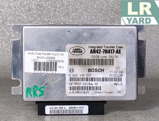 Transfer box module RANGE ROVER 2010-2012; DISCOVERY 4 2010-2016; RANGE ROVER SPORT 2010-2013 LR02222936 LR010752