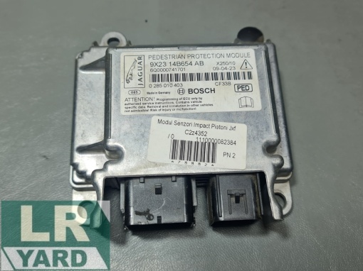 Jaguar XF pedestrian impact sensor module C2Z4352 9X2314B654AC