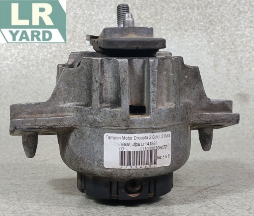 Right engine buffer 2.0 Ingenium DTD; 2.0 Ingenium DTA RANGE ROVER VELAR &gt;2017; Jaguar F-PACE LR141381 M8A26A002CB